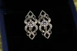 Сережки Xuping Jewelry готика 2,2 см сріблясті