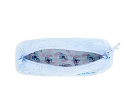 Пенал хутряний CoolPack Stitch 21х7х6 см блакитний (F061003)  - мініатюра 2