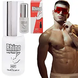 Пролонгуючий спрей Hot Rhino Long Power Spray 10 мл - мініатюра 2