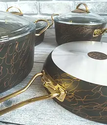 Набір посуду O.M.S. Collection 3036 Bronze 7 предметів - мініатюра 4