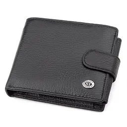 Чоловічий шкіряний гаманець (ST102) ST Leather 11,5х9,5х2,5 см acs0015182