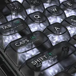 Бездротова клавіатура Xiaomi Miiw Customized Mechanical Keyboard BlackIO98 Dark Silver (3262407) - мініатюра 5
