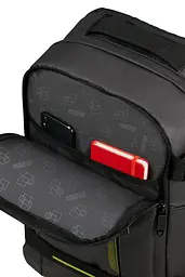 Рюкзак 15.6'' American Tourister URBAN TRACK BLACK/LIME 45x34x33 MD1*19212 - мініатюра 13