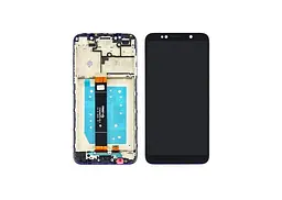 Дисплей для Huawei Y5 2018 з чорним тачскрином і корпусною рамкою