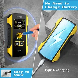 Детектор прихованої проводки FNIRSI WD-02 yellow - мініатюра 4