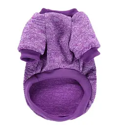 Кофта для собак та котів EcoToys Purple XS ряба фіолетова A: 20 см B: 31 см C: 19 см 7092 - мініатюра 2