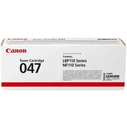Картридж Canon 047, Black, LBP-112, MF-112/113, 1600 стор (2164C002)