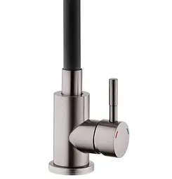 Змішувач для кухні Kroner KRP Edelstahl Klassisch - PVD035BLK (CV032635) - мініатюра 4