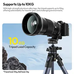 Штатив Ulanzi OMBRA II YING Tripod (38-156cm) Black - мініатюра 11