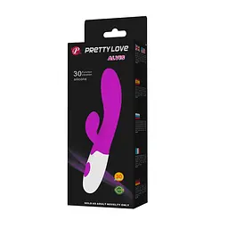 Вібратор Baile Pretty Love Alvis 20.5 см фіолетовий - мініатюра 7