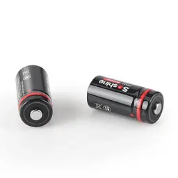 Акумулятор Soshine CR123A/16340 600mAh 1шт - мініатюра 5