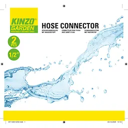 Конектор Kinzo Garden 1/2" 2 шт. - мініатюра 3