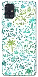 TPU чохол Demsky Dino pattern для Samsung Galaxy A51
