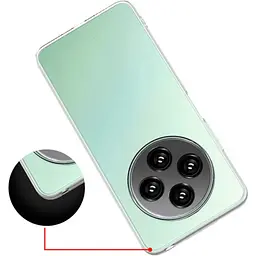 Чохол для телефону Lakshmi Case Redmi 14C / Poco C75 TPU Transparent [131979] - мініатюра 2