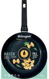 Сковорода Ringel Hagen 26 см з кришкою антипригарне покриття ㅤ ㅤ