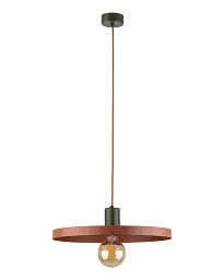 Світильник підвісний, люстра TK Lighting 10750 Sila E27 1x15W IP20 цегляний