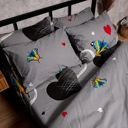 Набір наволочок Moon&Star Бязь Gold Люкс Butterfly Love 40х40 см 2 шт - мініатюра 2