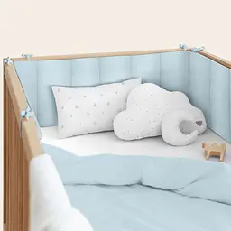 Бортики в дитяче ліжечко Cosas Skyey 30 х 120 см (WeltBed_58LightBlue_30x120) - мініатюра 2