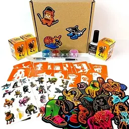Подарунковий набір Fresh Tattoo Брейнрот gift-box-brainrot-3kids