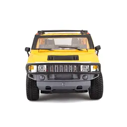Ігрова автомодель Maisto Hummer H2 SUV 2003, жовтий, 1:27 (31231 yellow) - мініатюра 4