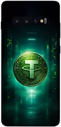 TPU чехол Demsky Usdt для Samsung Galaxy S10+