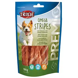 Ласощі для собак Trixie PREMIO Omega Stripes 100 г (курка) - мініатюра 2