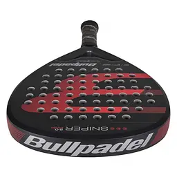 Ракетка для падел тенісу BULLPADEL SNIPER 2.0 POWER BLACK 2026 - мініатюра 4
