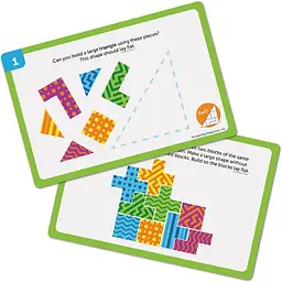 Навчальний ігровий набір Learning Resources STEM Explorers Brainometry Кольорова геометрія (LER9306) - мініатюра 3