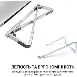 Підставка для ноутбука OfficePro LS530 Silver [144401] - мініатюра 7