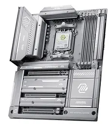 Материнська плата MSI MAG X870E TOMAHAWK MAX WIFI PZ (MAG X870E TOMAHAWK MAX WIFI PZ) (Socket AM5, AMD X870E, ATX) - мініатюра 3