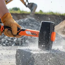 Кувалда Polax 1500 г ручка з фібергласу (36-048) - мініатюра 6
