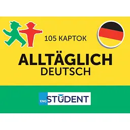 Карточки для изучения English Student Alltäglich Deutsch