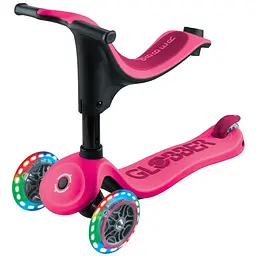 Самокат Globber Go up Sporty 1+ до 20/50 кг пурпурно-рожевий (452-610-4) - мініатюра 6