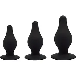 Набір анальних пробок SilexD silicone Plug Kit