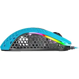 Миша Xtrfy M4 USB Miami Blue (XG-M4-RGB-BLUE) [150999] - мініатюра 5