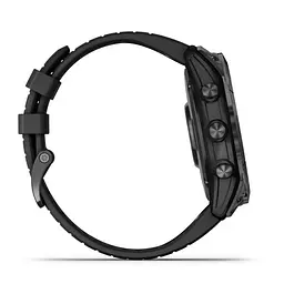 Смарт-годинник Garmin Epix Pro Gen 2 Sapphire 51mm Carbon G. DLC Tit. with Black Band (010-02804-00/01/53) - мініатюра 5