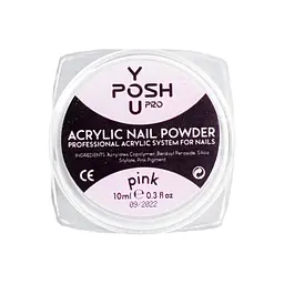 Акрилова пудра для нігтів YouPOSH 10 г No 03 Рожева
