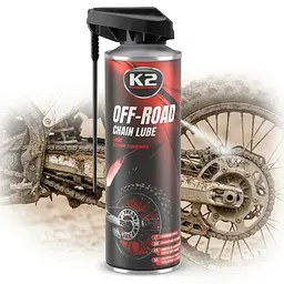 Мастило Багатоцільове Літієве K2 500 мл - Для Ланцюгів PRO Off Chain Lube (W140)