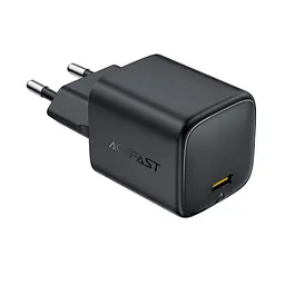 Сітчасте зарядне пристрій ACEFAST A134 PD67W mini GaN USB-C fast charger Чорний - мініатюра 3