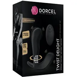 Універсальний вібратор з масажем перлами Dorcel Twist Delight - мініатюра 9