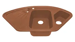 Кухонна мийка Adamant Consensus 1045x575x190 terra-cotta 278223, Коричневий - мініатюра 2