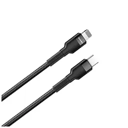 Дата кабель USB-C to Lightning 0.3m 3А black ColorWay (CW-CBPDCL054-BK) - мініатюра 2