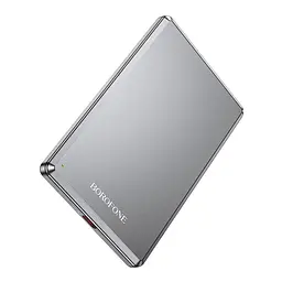 Зовнішній акумулятор Borofone BJ50 5000mAh 20W магнітний з функцією бездротової зарядки сірий - мініатюра 3