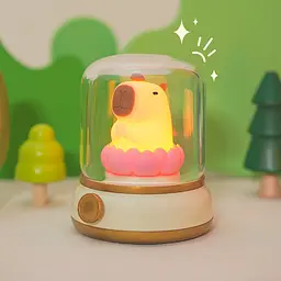 Нічник Capybara and Lotus Yellow - мініатюра 7