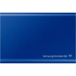 Зовнішній SSD накопичувач Samsung T7 2TB Indigo Blue (MU-PC2T0H/WW) [91901] - мініатюра 2