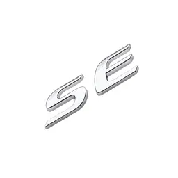 Емблема напис SE для Toyota хром 62х17 мм пластик (на скотчі)