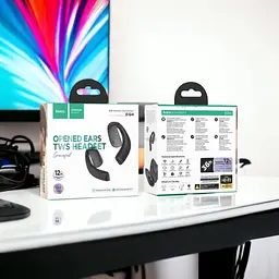 Навушники Hoco EQ4 Graceful TWS headset | BT5.3, 500mAh, 12h | black - мініатюра 7