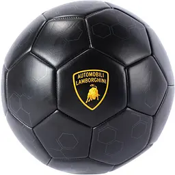 Футбольний м'яч Lamborghini розмір 2 чорний (68317)