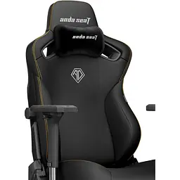 Геймерське крісло Anda Seat Kaiser 3 L Leather Black [AD12YDC-L-01-B-PV/C] [121751] - мініатюра 5