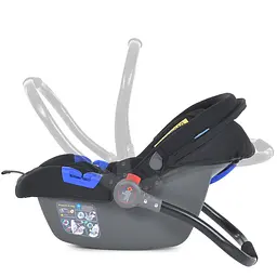 Автокрісло переноска Mar-Pol NewBorn бебікокон 0-13 кг Black - мініатюра 3